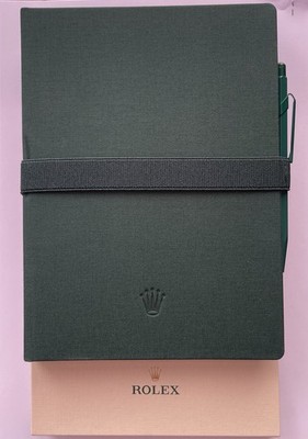 ROLEX   NOTIZBUCH NOTE BOOK + STIFT PEN   100% AUTHENTIC + BOX ! NEW ! 2025