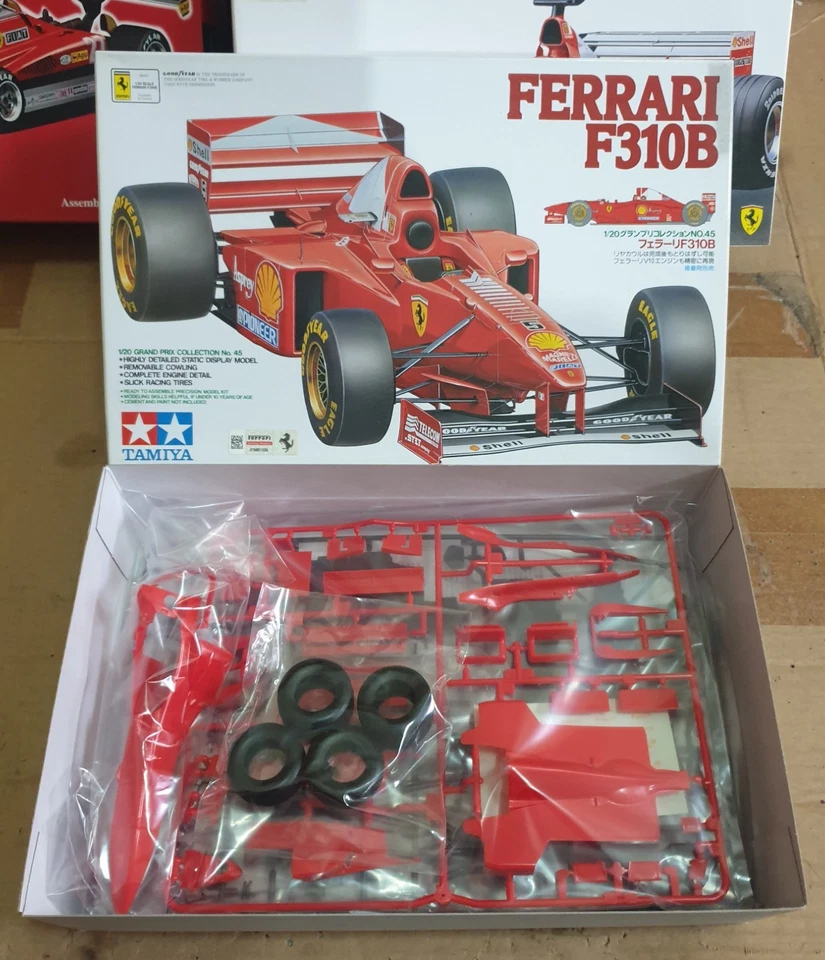 Tamiya  1/20 Ferrari F310B     - raro -  NUOVO - Immagine 3 di 3