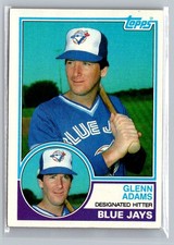 1983 Topps #574 Glenn Adams