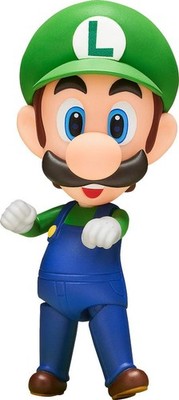 Nendoroid Super Mario Luigi Non-scale ABS PVC Action Figure GoodSmile Nintendo