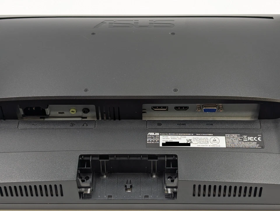 ASUS VP229Q 21.5" Monitor 1920x1080 75Hz 5ms IPS 90LM06B7-B043B0 - Image 4 of 4