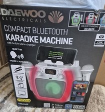 Daewoo COMPACT Bluetooth Karaoke Machine