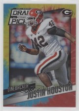 2015 Panini Prizm Collegiate Draft Picks Tie-Dye 4/49 Justin Houston #59 n1u