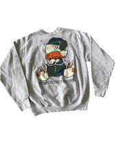 Tultex Vintage 90s  Incompatible With Mornings  Sweatshirt Crewneck Unisex L