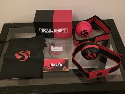 Soul Shift Boxen Reflexball Dual Competition Set 2 Stirnbänder 2 Bälle verpackt