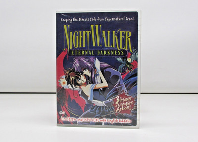 NightWalker: Eternal Darkness (DVD,Anime) English & Japanese w/English Subtitles