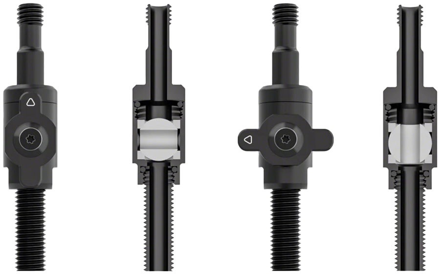 Muc-Off Big Bore Lite Tubeless Valve Stems - Small 30mm Red 8190₽