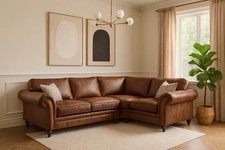 Oakland Corner Sofa Set | Luxury Modern L Shape Couch | Free UK Shipping