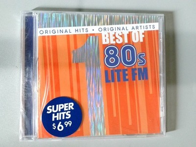 Best of 80s Lite FM CD 2005 Original Hits Compilation Pop Rock Sony BMG
