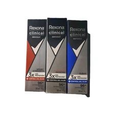 3X Rexona clinical Antiperspirant expert  for men 150 ml each