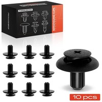 Frankberg 10X NYLON-CLIP Schwarz StoßFÄNger Passend FüR Lexus ES Toyota Avensis