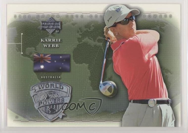 2004 Upper Deck World Powers Karrie Webb #107 0w6