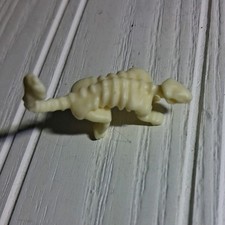 Tiny Dinosaur Fossil Skeleton of Ankylosaurus Jurassic Dino Toy Halloween Figure