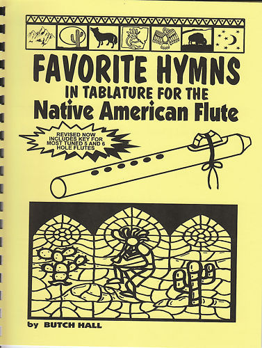 Favorite Hymns in Tablature for the N A Flute - Picture 1 of 1