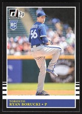 2019 Panini Donruss Retro Baseball Ryan Borucki RC #227 Blue Jays