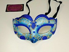 BLUE Elegance Mask of Masquerade - Venetian Costume Party Ball cosplay BN 111