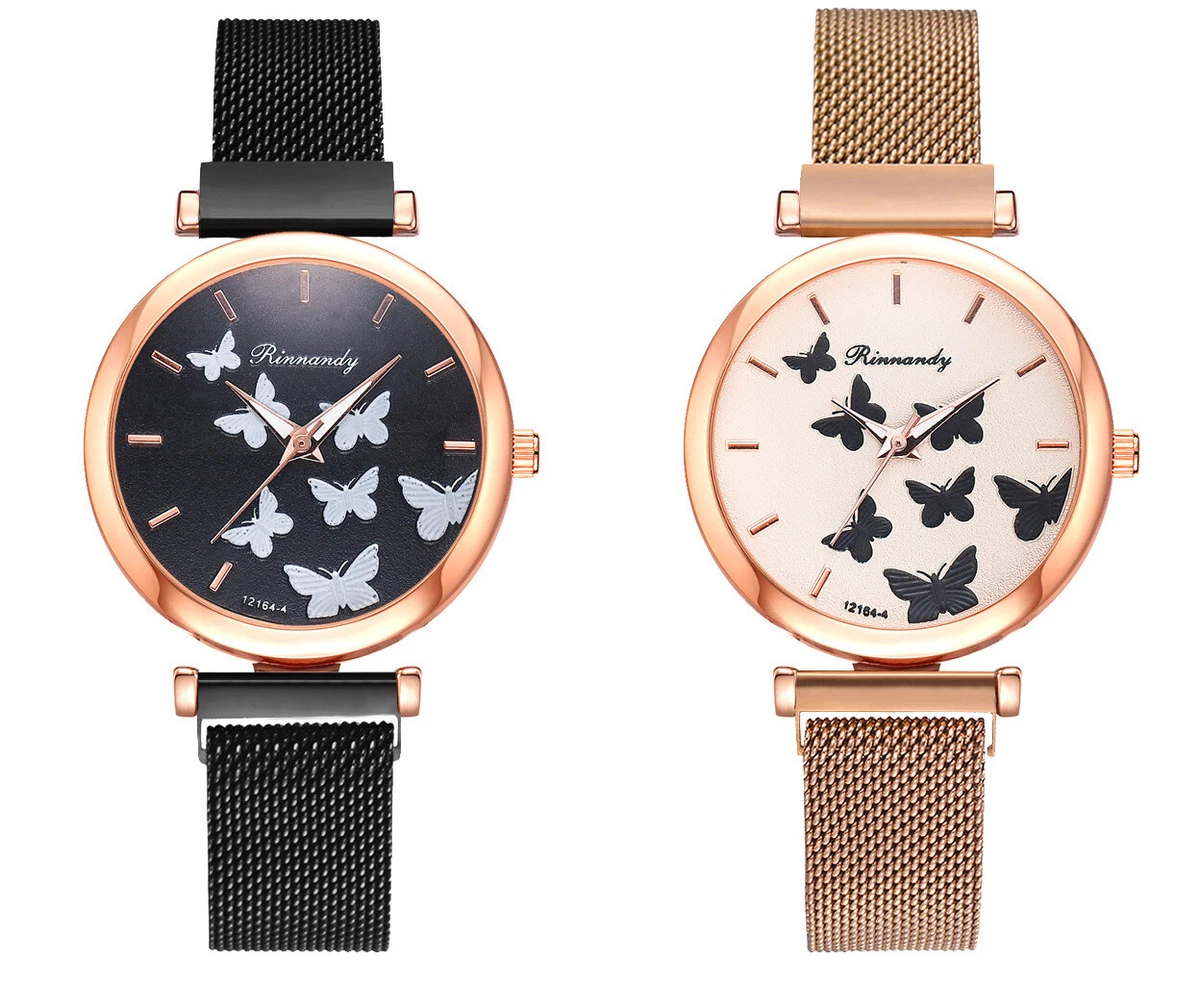 Ladies butterfly deals watch