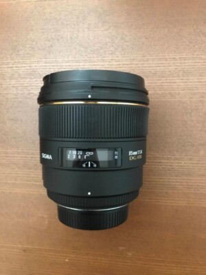 Sigma 85mm f/1.4 dg HSM Lens Nikon F-mount Used