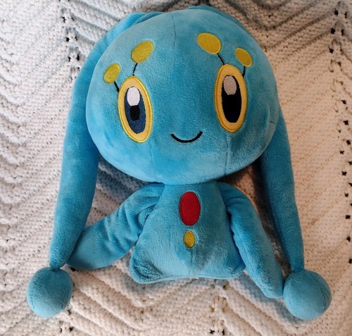 Pokemon Manaphy Stuffed Animal Plush Nintendo Toy 3rd Round RARE Korean Exclusiv - Picture 6 of 8