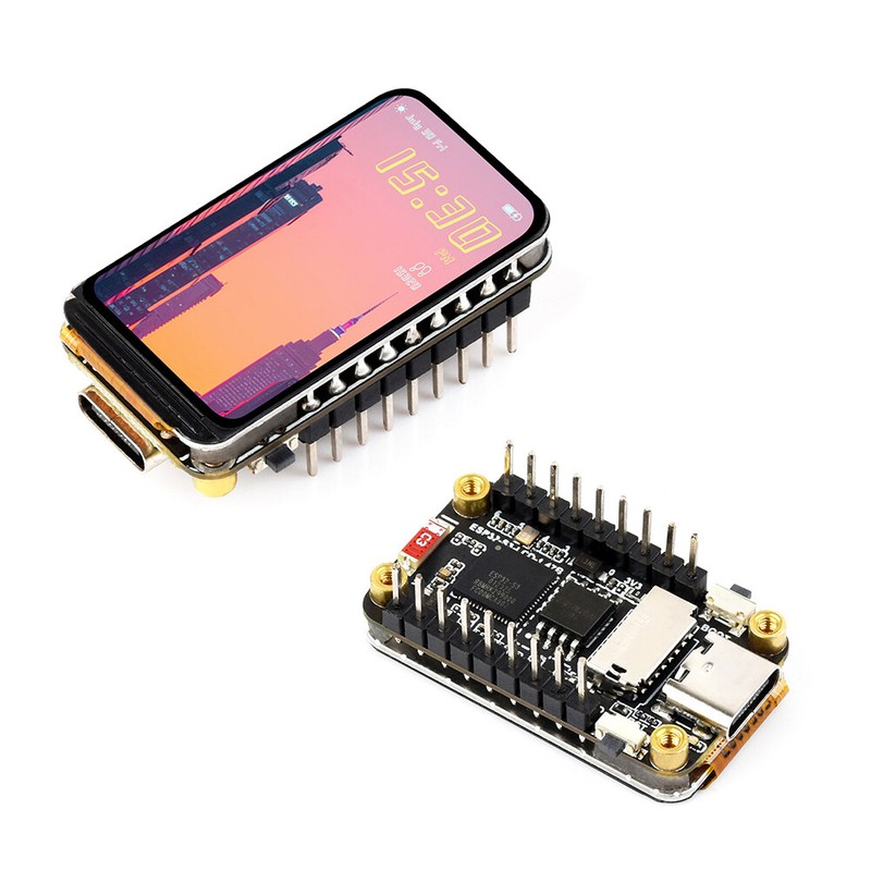 1.47'' LCD ESP32-S3 WIFI Bluetooth Development Board SPI USB Serial Port Type-C