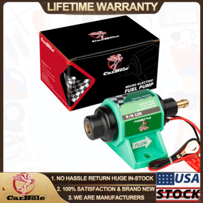 Universal Micro Electric Fuel Transfer Pump 12V Diesel 35 GPH 4-7 PSI 5/16In. US