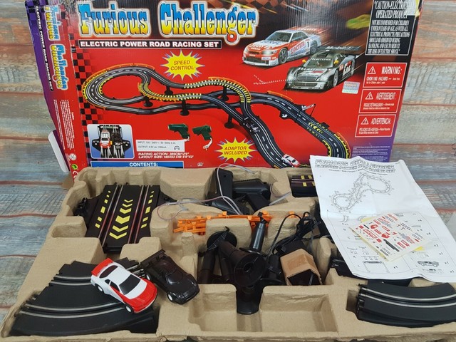 furious challenger electric road racing set