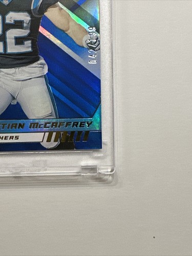 /199 Christian McCaffrey /RB 49ers | 2022 Panini XR Blue Parallel SP #71 - Picture 6 of 10