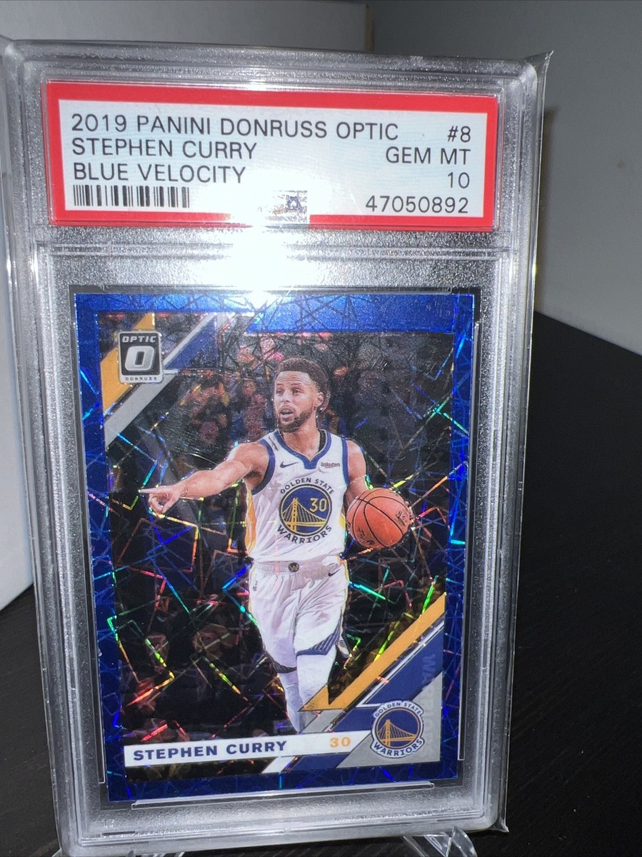 PSA 10 Graded Curry Optic Card Stephen Curry 2019 Panini Donruss
