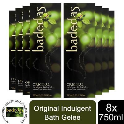 Badedas Original Verwöhnbad Gelee mit Kastanienextrakt 750ml, 8er Pack