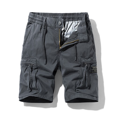 Summer Men's Thin Elastic Casual Comfortable Large Pocket Shorts Overalls - 第 4/45 張圖片
