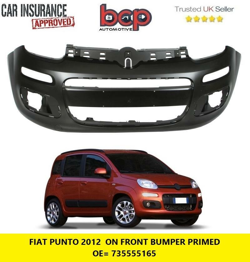 FIAT PANDA 2012 ON FRONT BUMPER PRIMED OE QUALITY NEW INSURANCE  