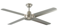 Vam Deckenventilator Colony Nickel 142 Cm 3 Stufen Wandschalter Vor-RüCklauf