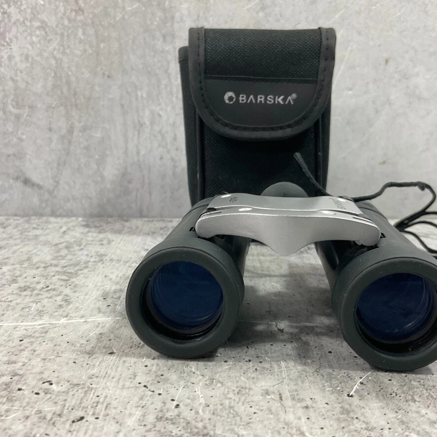 Barska 8x21 Blackhawk Waterproof Binocular w/ strap + travel case - Image 4 of 4