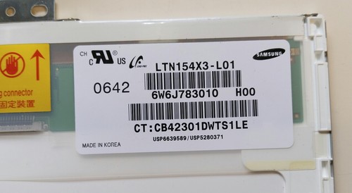 Display für Laptop / Samsung / LTN154X3-L01 - L05 - L06 / 15,4" / glossy /30 Pin - Bild 3 von 11