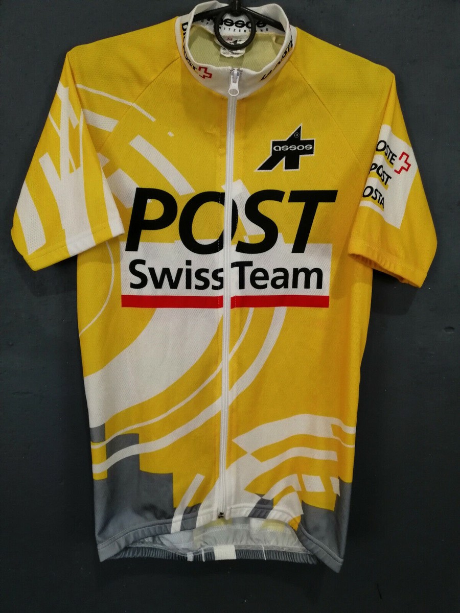 MENS SHIRT ASSOS SWITZERLAND CYCLING BICYCLE JERSEY MAGLIA MAILLOT SIZE M  MEDIUM