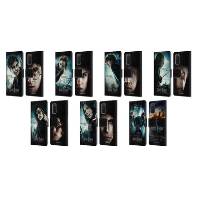 OFFICIAL HARRY POTTER DEATHLY HALLOWS VII LEATHER BOOK CASE FOR SAMSUNG PHONES 2