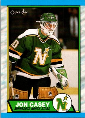 1989-90 O-Pee-Chee #48 Jon Casey