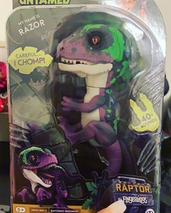 purple dinosaur fingerling