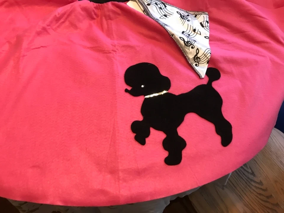 Lo último Falda Caniche FIELTRO Rosa Años 50 Adulto o Niño Talla Cintura 20 a 34 Largo 19 ¡NUEVA CON ETIQUETAS! Foto 2 de 4