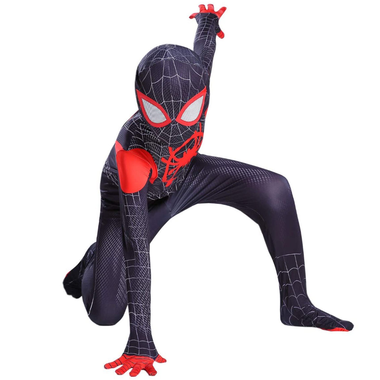Disfraz de Spiderman Niños Niños Elegante Conjunto de Vestir Web Shooter Conjunto Fiesta Juegos con disfraces