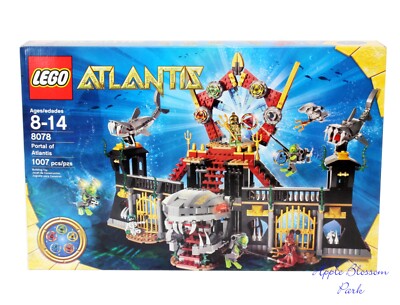 NEW Factory Sealed LEGO Portal of ATLANTIS Set 8078 Portal Emperor ...