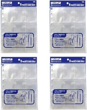 Yanoman New 9 pocket card sheet set of 4