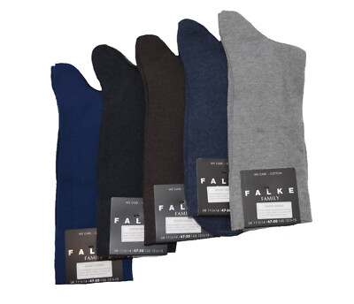 Falke B-Ware 5 Paar Herren Socken Family Größe 47 - 50 Socke Baumwolle Set M29
