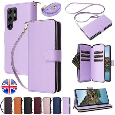 Leather Zipper Wallet Phone Case For Samsung A16 A06 A15 A55 A54 A33 A53 A23 A34