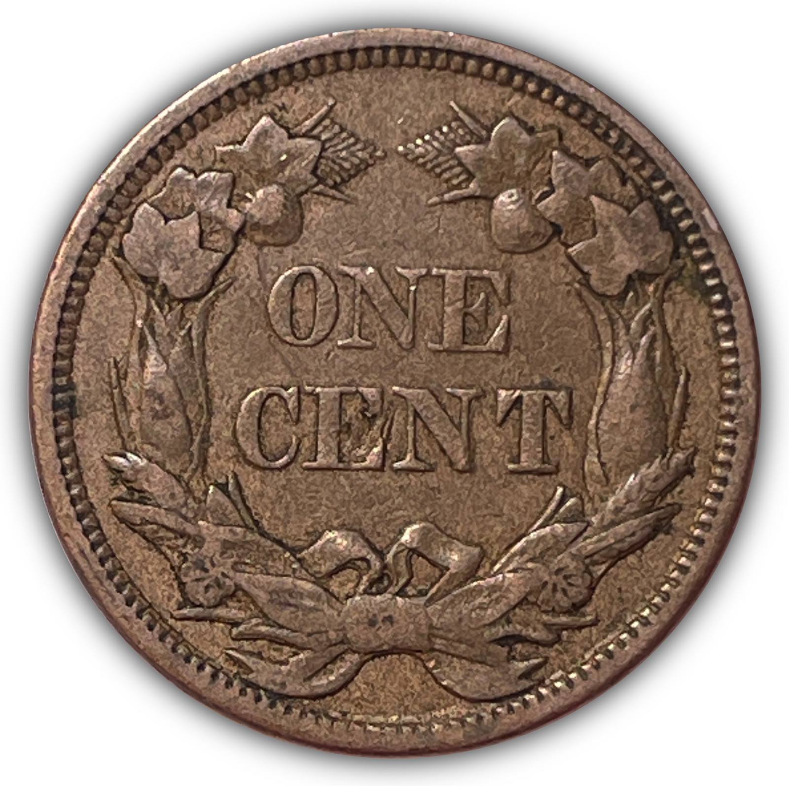 1858 SL Small Letters Flying Eagle Cent Extremely Fine XF Coin #23157