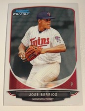 (50) 2013 Bowman Chrome Prospects Jose Berrios Rookie RC LOT Blue Jays QTY x50