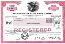 The Washington Water Power Company 1981, 14 1/8% Mortg.Bond due 1991 (25.000 $)