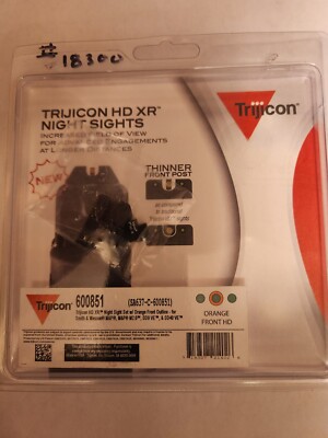 Trijicon HD XR Night Sight Set Smith & Wesson Steel Matte - Orange -...