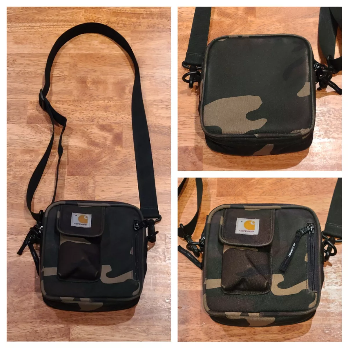 Carhartt WIP Essentials Bag Camo Small Shoulder Bag Crossbody 7x 7x 2.5 Unisex