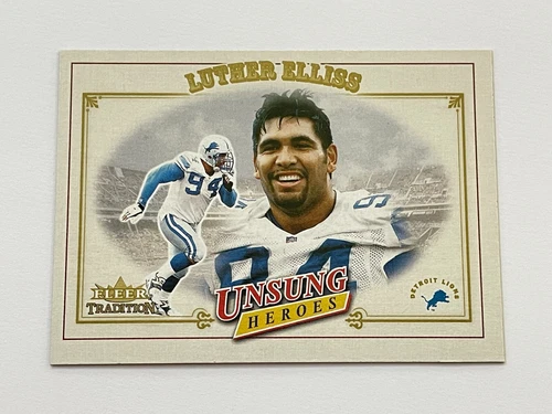 2001 Fleer Tradition Luther Elliss #337